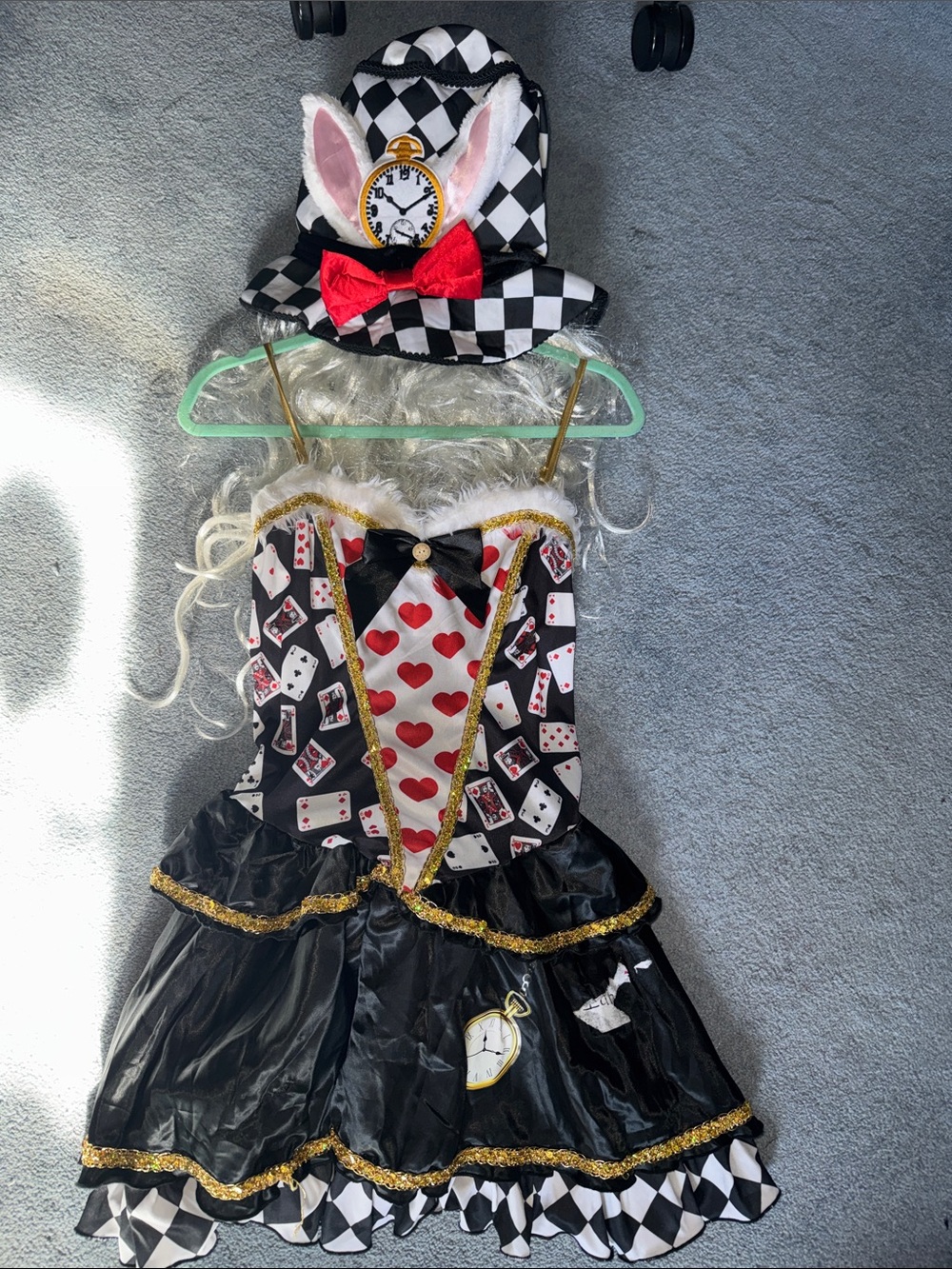 The White Rabbit/ Alice In Wonderland Costume - Picture 2 of 5